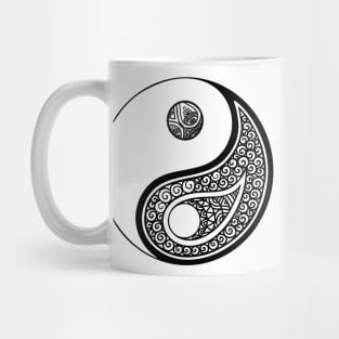 yin and yang mandala Mug